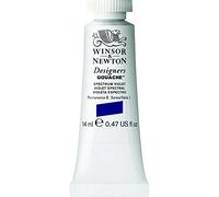 Winsor & Newton gouache profesional Designer's Gouache - tubo de gouache de 14ml, color violeta espectro