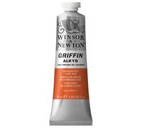 Winsor & Newton Griffin Alkyd - Tubo óleo de secado rápido, 37 ml, Tono Rojo de Cadmio claro