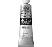 Winsor & Newton óleo al agua Artisan - Tubo de óleo mezclable con agua de 37ML blanco de titanio