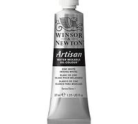 Winsor & Newton óleo al agua Artisan - Tubo de óleo mezclable con agua de 37ML blanco de zinc