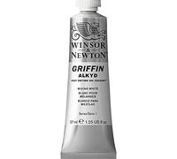 Winsor & Newton óleo al de secado rápido Griffin Alkyd - tubo de 37ml color blanco para mezclar