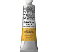 Winsor & Newton óleo al de secado rápido Griffin Alkyd - tubo de 37ml color tono amarillo de cadmio medio