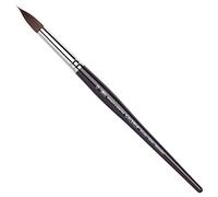 Winsor & Newton - Pincel Galeria para acrílico, Mango Corto, Nº12, Redondo, Transparente