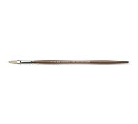Winsor & Newton Pincel para óleo Artist's sintético, Marrón, lengua gato nº4
