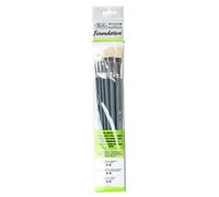 Winsor & Newton Pinceles para óleo Foundation, set de 6 Unidades, variados