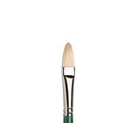 Winsor & Newton - Pinceles Winton para óleo o acrílico, pelo de cerda, mango largo, avellana nº 8