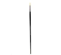 Winsor & Newton - Pinceles Winton para óleo o acrílico, pelo de cerda, mango largo, redondo nº 3