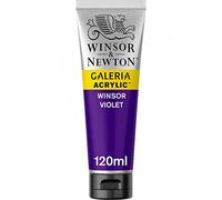 Winsor & Newton - Pintura Acrílica , 120 ml, Morado (Winsor Violet)