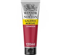 Winsor & Newton - Pintura Acrílica , 120 ml, Rojo (Crimson)