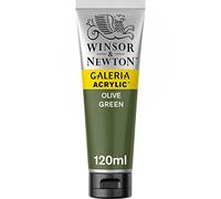 Winsor & Newton - Pintura Acrílica , 120 ml, Verde (Olive Green)