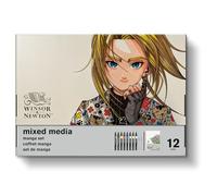 Winsor & Newton Promarker Mixed Media Set - Manga
