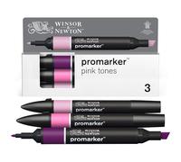 Winsor & Newton Promarker, Set de 3 - Tonos Rosas
