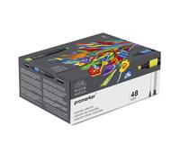 Winsor & Newton - Promarker - Set de 48 rotuladores, colores surtidos Set de 48