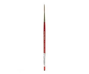 Winsor & Newton Sceptre Gold II Pincel de Caligrafía con Mango Corto, Rojo, Nr. 1 - 1,5 mm