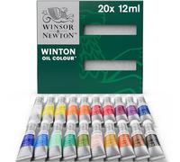 Winsor & Newton Winton Set iniciación óleo 20x12ml, Multicolor, 12 ml (Paquete de 20), 240