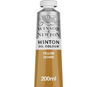 Winsor & Newton Winton - Tubo de Pintura al Óleo, 200 ML, Amarillo (Ocre Amarillo)