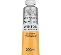 Winsor & Newton Winton - Tubo de Pintura al Óleo, 200 ML, Amarillo (Tono Amarillo de Cadmio)
