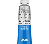 Winsor & Newton Winton - Tubo de Pintura al Óleo, 200 ML, Azul (Azul Cobalto)
