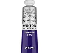 Winsor & Newton Winton - Tubo de Pintura al Óleo, 200 ML, Azul (Azul dioxaciona)
