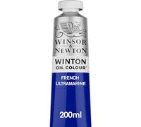 Winsor & Newton Winton - Tubo de Pintura al Óleo, 200 ML, Azul (Ultramar Francés)