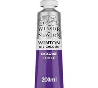 Winsor & Newton – Tubo de pintura al óleo Winton – 200 ml – Azul (Violeta dioxacina)