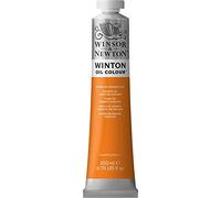 Winsor & Newton Winton - Tubo De Pintura Al Óleo, 200 ml, Cadmio Naranja