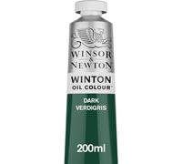 Winsor & Newton Winton - Tubo de Pintura al Óleo, 200 ML, Gris (Verdigris oscuro)