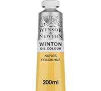 Winsor & Newton Winton - Tubo de Pintura al Óleo, 200 ML, Marrón (Amarillo De Nápoles)