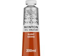 Winsor & Newton Winton - Tubo de Pintura al Óleo, 200 ML, Marrón (Tierra de Siena Tostada)
