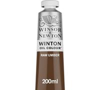 Winsor & Newton Winton - Tubo de Pintura al Óleo, 200 ML, Marrón (Tierra de Sombra Natural)