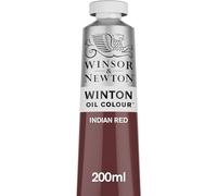 Winsor & Newton Winton - Tubo De Pintura Al Óleo, 200 ml, Rojo Indio