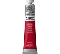 Winsor & Newton Winton - Tubo de Pintura al Óleo, 200 ML, Rojo (Laca Carmesí Permanente)