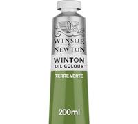 Winsor & Newton Winton - Tubo de Pintura al Óleo, 200 ML, Verde (Tierra Verde)