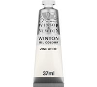 Winsor & Newton Winton - Tubo de Pintura al Óleo, 37 ML, Blanco (Blanco de Zinc)