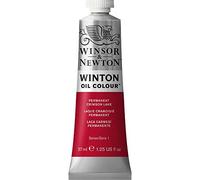 Winsor & Newton Winton - Tubo de Pintura al Óleo, 37 ML, Rojo (Laca carmesí Permanente)