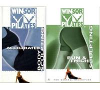 Winsor Pilates 2 DVD Set: BUN & Thigh Sculpting DVD + Accelerated Body Sculpting Dvd.