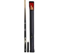 Winsport Juego de tacos de billar Ronnie O'Sullivan The Legend Edition, cue profesional del campeón del mundo, madera de fresno seleccionada, calidad de juego, con extensión y funda