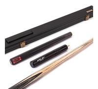 Winsport Taco de billar Ronnie O'Sullivan Limited Jubilee Edition en set de 3 piezas, 145 cm, con extensión y maletín, diseño de 7 campeones del mundo