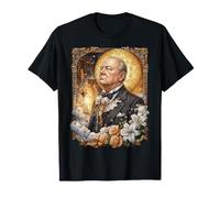 Winston Churchill Coqueta británica de Pascua Cristiana de la Segunda Guerra Mundial Camiseta