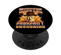 Winston Churchill, Estilo Pirata británico de los 90 PopSockets PopGrip Adhesivo