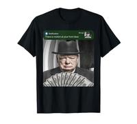 Winston Churchill Hay Movimiento en su Historia de Puerta Principal Camiseta