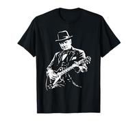 Winston Churchill Tocando Guitarra Diseño Camiseta