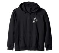 Winston Churchill Tocando Guitarra Diseño Sudadera con Capucha