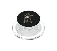 Winston Churchill Tocando Guitarra Eléctrica Rock History 2 PopSockets PopGrip para MagSafe