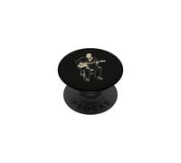Winston Churchill Tocando Guitarra Eléctrica Rock History 4 PopSockets PopGrip Adhesivo