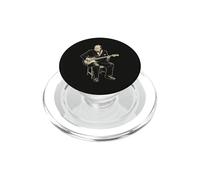 Winston Churchill Tocando Guitarra Eléctrica Rock History 4 PopSockets PopGrip para MagSafe