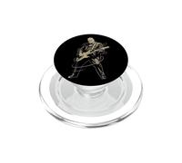 Winston Churchill Tocando Guitarra Rocker Humor Vintage PopSockets PopGrip para MagSafe