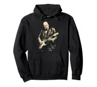 Winston Churchill Tocando la Guitarra Rocker Cool Retro Vintage Sudadera con Capucha