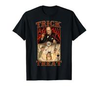 Winston Churchill Trick or Treat Devil Angel Juego de Cartas Camiseta gráfica económica