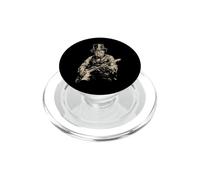 Winston Churchill Zombie Tocando Guitarra Británica Inglaterra Alt PopSockets PopGrip para MagSafe